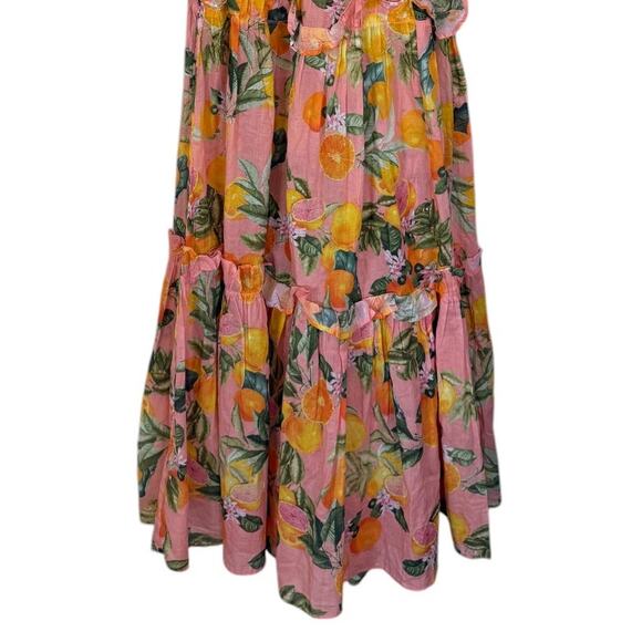 Cara Cara Pink Floral Midi Dress - Picture 3 of 7